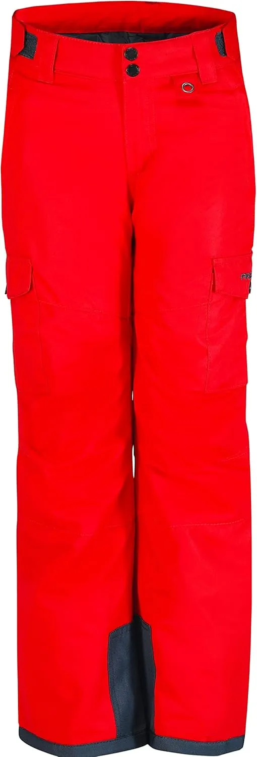 Arctix unisex-child Snow Sports Cargo Snow Pants With Articulated Knees