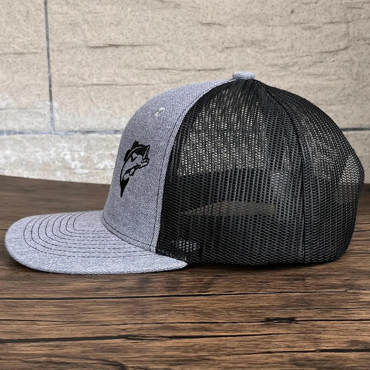 Bass Fish Hats for Men Women - Fly Fishing Gifts Dad Hat Baseball Caps
