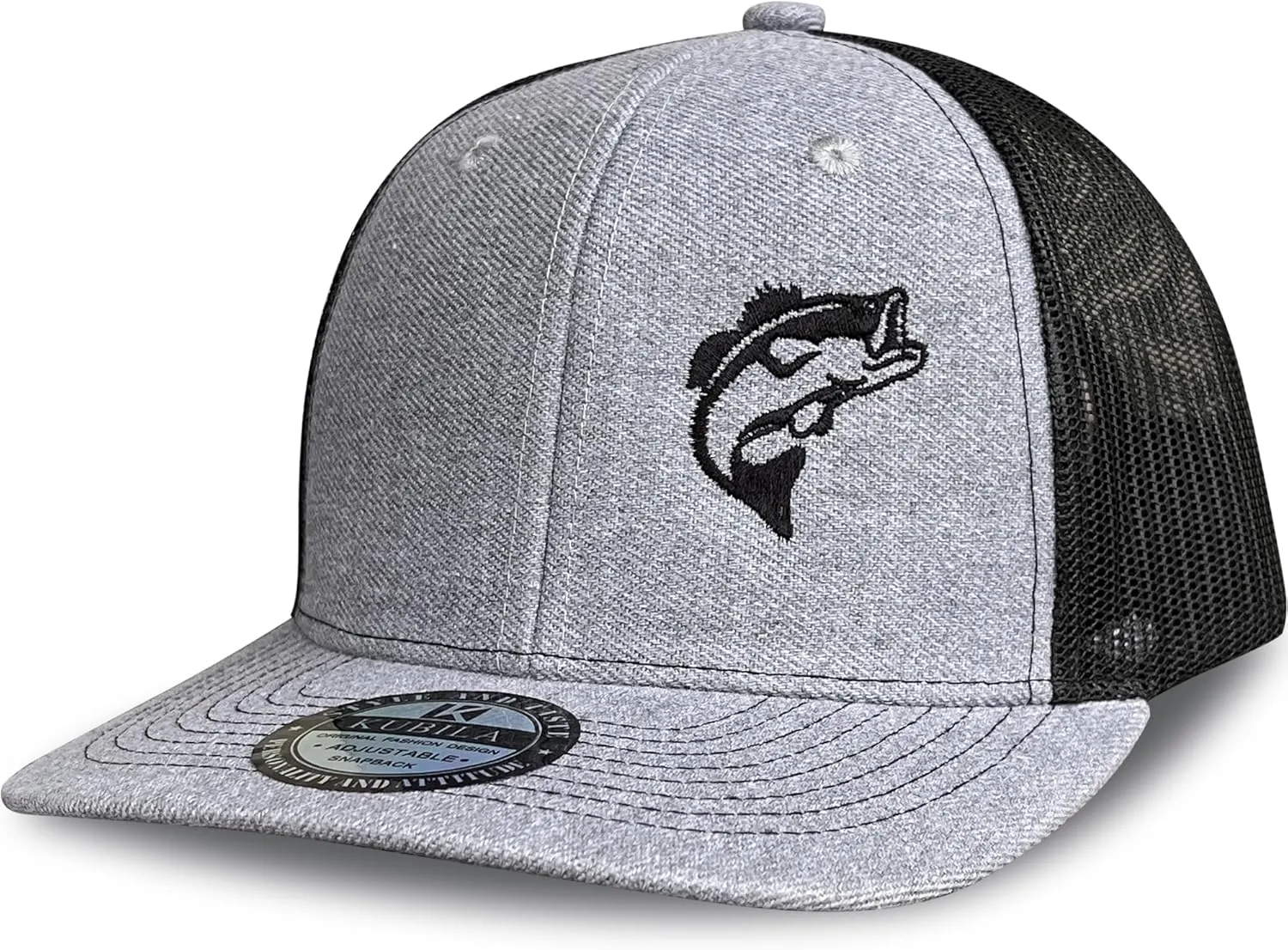 Bass Fish Hats for Men Women - Fly Fishing Gifts Dad Hat Baseball Caps
