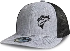 Bass Fish Hats for Men Women - Fly Fishing Gifts Dad Hat Baseball Caps
