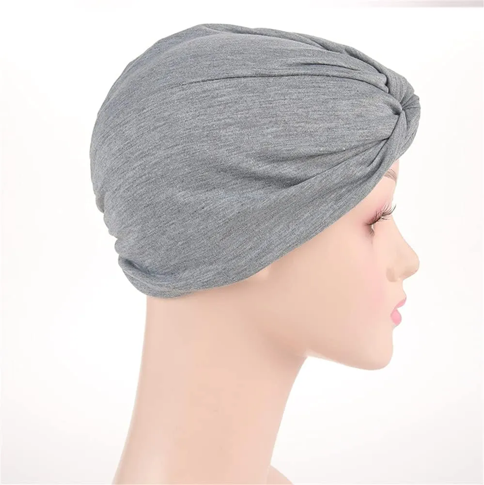 beauty YFJH Chemo Sleep Turban Headwear Scarf Beanie Cap Hat for Cancer Patient Hair Loss