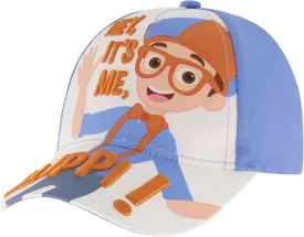 Boys' Cocomelon and Blippi Toddler Baseball Cap, Features Jj, Totom and Yoyo, Kids Hat for Ages 2-4