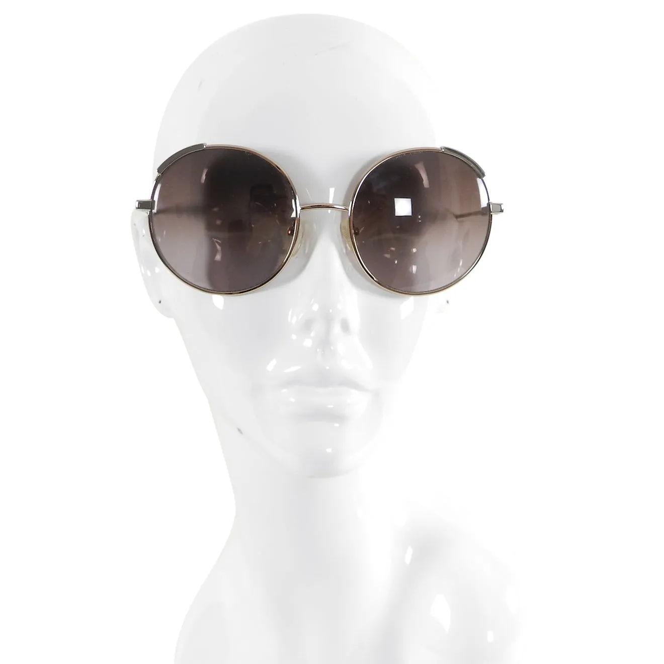 Chloe Gold Round Festival Sunglasses CE 117S