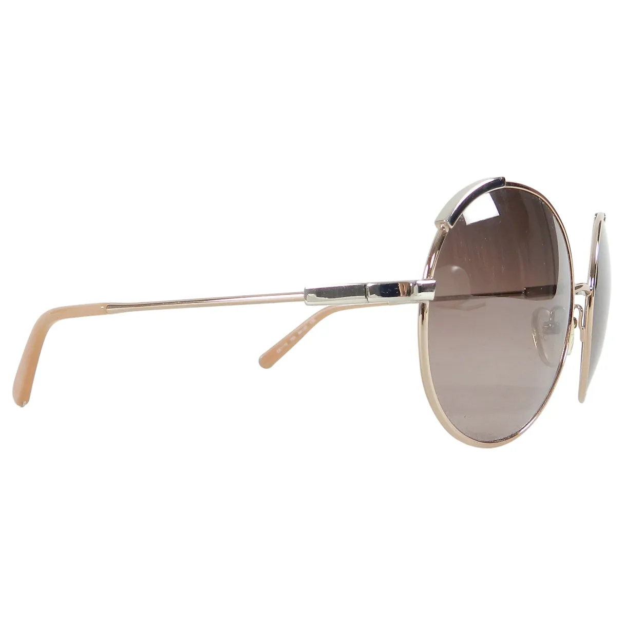 Chloe Gold Round Festival Sunglasses CE 117S