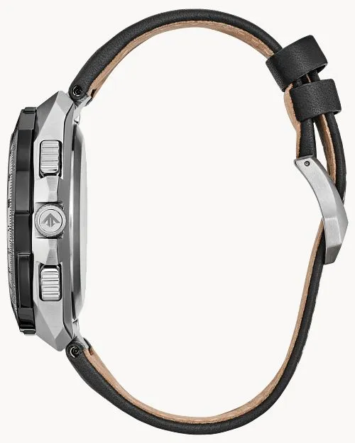 Citizen Promaster Skyhawk A-T Black Dial Leather Strap Watch JY8149-05E