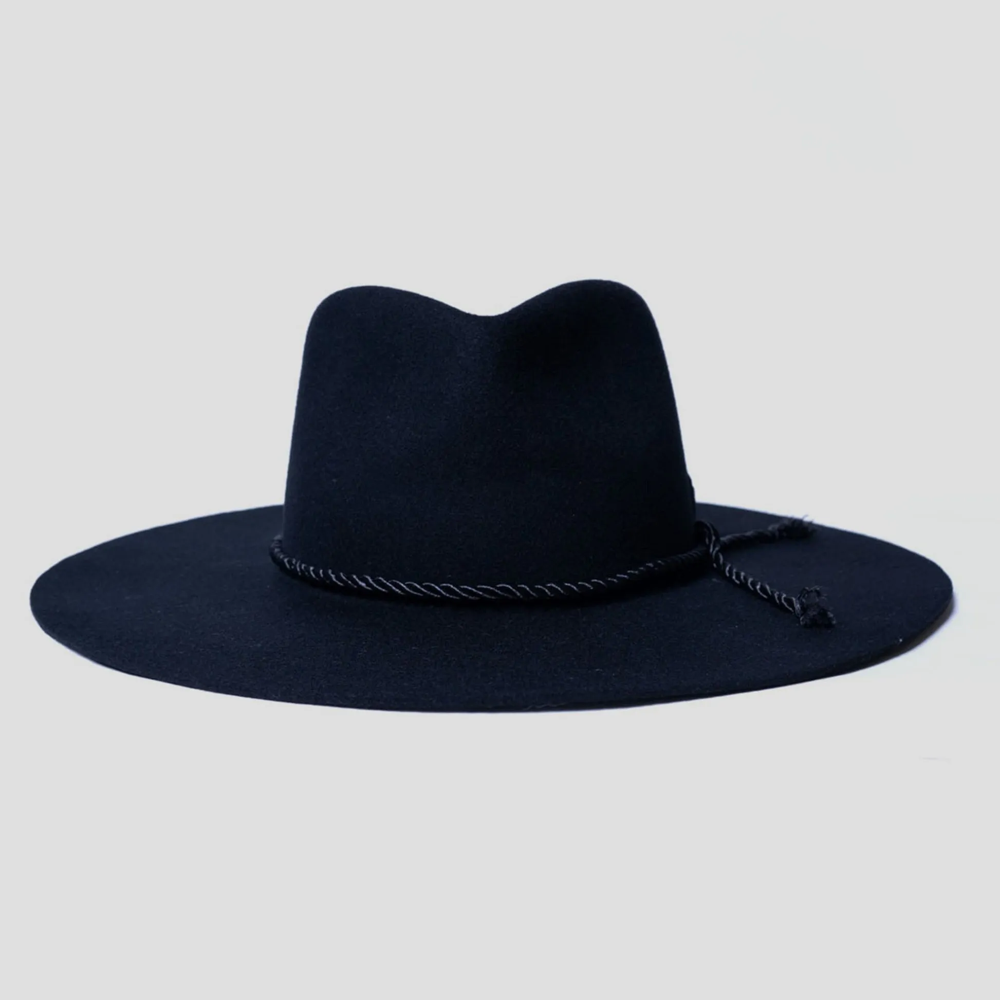 Classic Men's Felt Fedora Hat  - Taupe