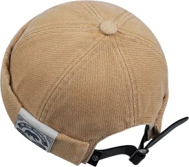 Croogo Brimless Docker Cap - Rolled Cuff Harbour Hat Unisex Skull Sailor Fisherman No Visor Cool Beanie Watch Cap