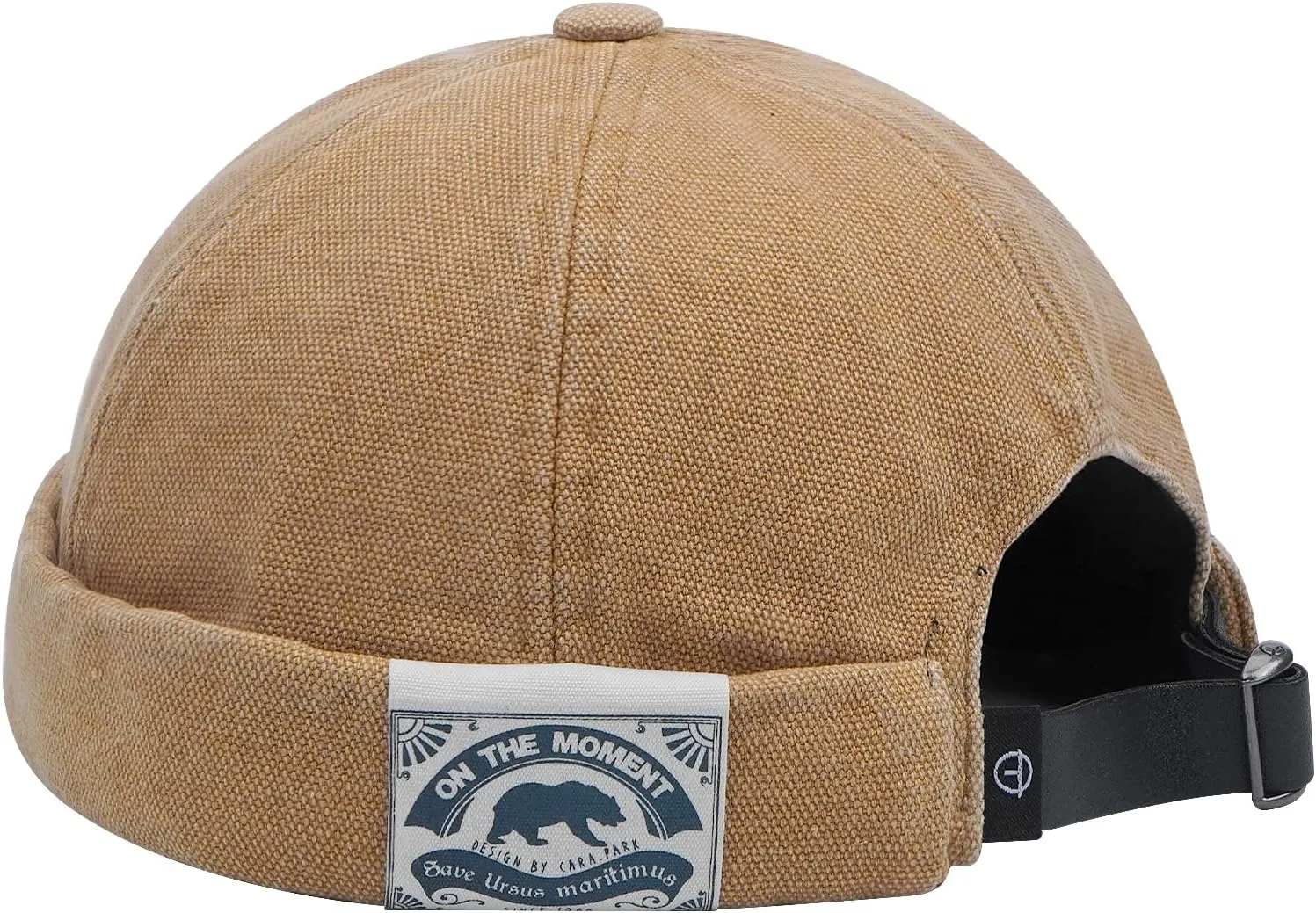 Croogo Brimless Docker Cap - Rolled Cuff Harbour Hat Unisex Skull Sailor Fisherman No Visor Cool Beanie Watch Cap