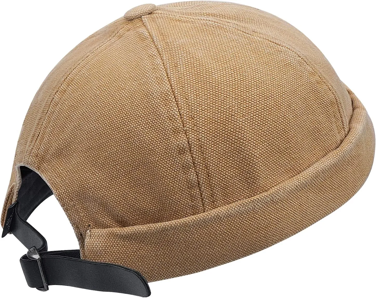 Croogo Brimless Docker Cap - Rolled Cuff Harbour Hat Unisex Skull Sailor Fisherman No Visor Cool Beanie Watch Cap