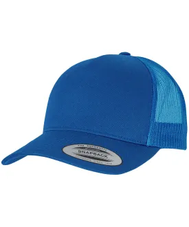 Dark Cobalt/Lobl - 5-Panel retro trucker cap (6506)