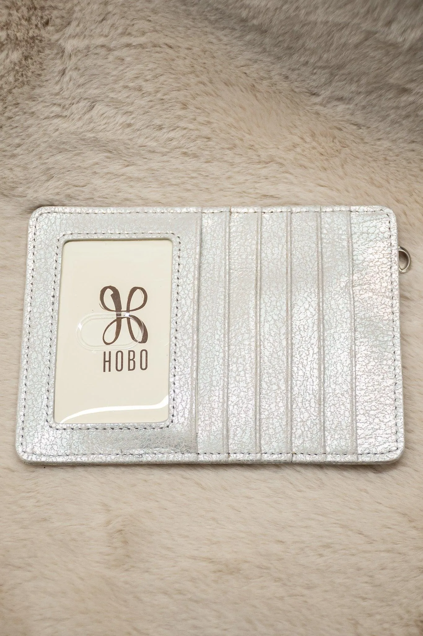 Euro Slide in Metallic Leather