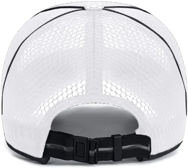 FASHIXD Mesh Baseball Cap for Men Women Summer Running Sports Hat Breathable Quick Dry Trucker Hats