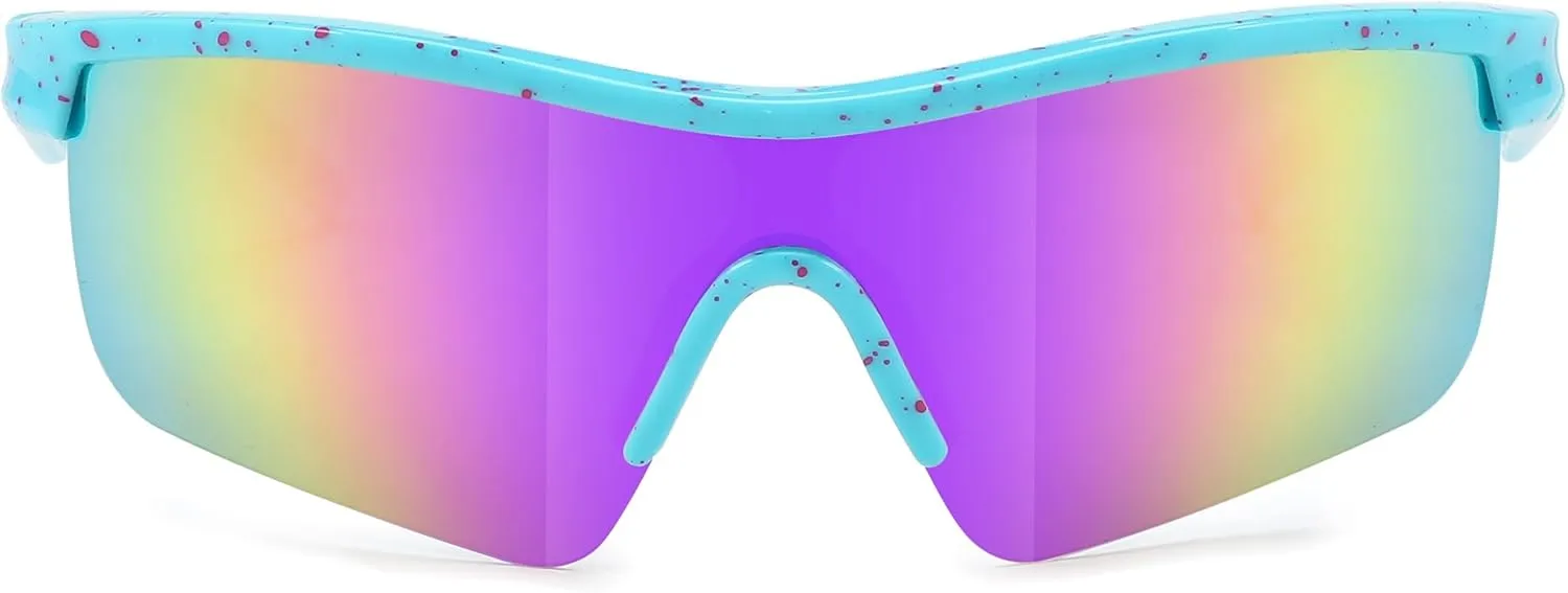 FEISEDY Kids Teens Baseball Polarized Sunglasses Sports TR90 Frame Boys Girls Cycling B2454