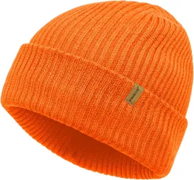 Fishing Winter Beanie Hat, Unisex Warm Soft Skull Cap, Cozy Watch Hat with Thick Lining & Double-Layer Tight Kniting