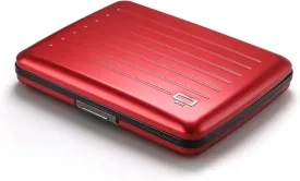 ?GON -DESIGNS- Aluminum wallet, Large capacity with metal lock, RFID Protection against fraud and demagnetization, Smart Case OSLO Large model