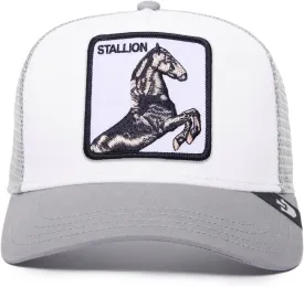 Goorin Bros. The Farm Unisex Original Adjustable Snapback Trucker Hat, The White Tiger, One Size
