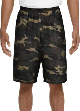 Hat and Beyond Mens Lightweight Basic Mesh Solid Basketball Jersey Workout Fitness Gym Shorts