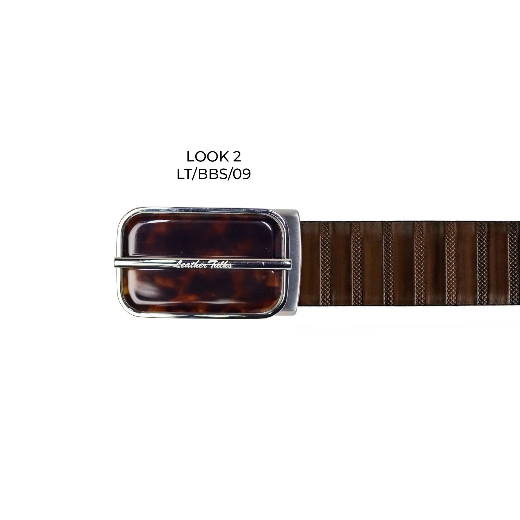 Italian VT Stripe | Genuine Leather Wallet and Belt Gift Set | Wallet and Belt Combo | Plus Size Mens Belts | Colour: Brown