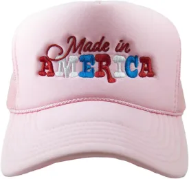 KATYDID Made in America Hat - Patriotic Hat for Women - Fully Embroidered America Hat - Women's Baseball Hat
