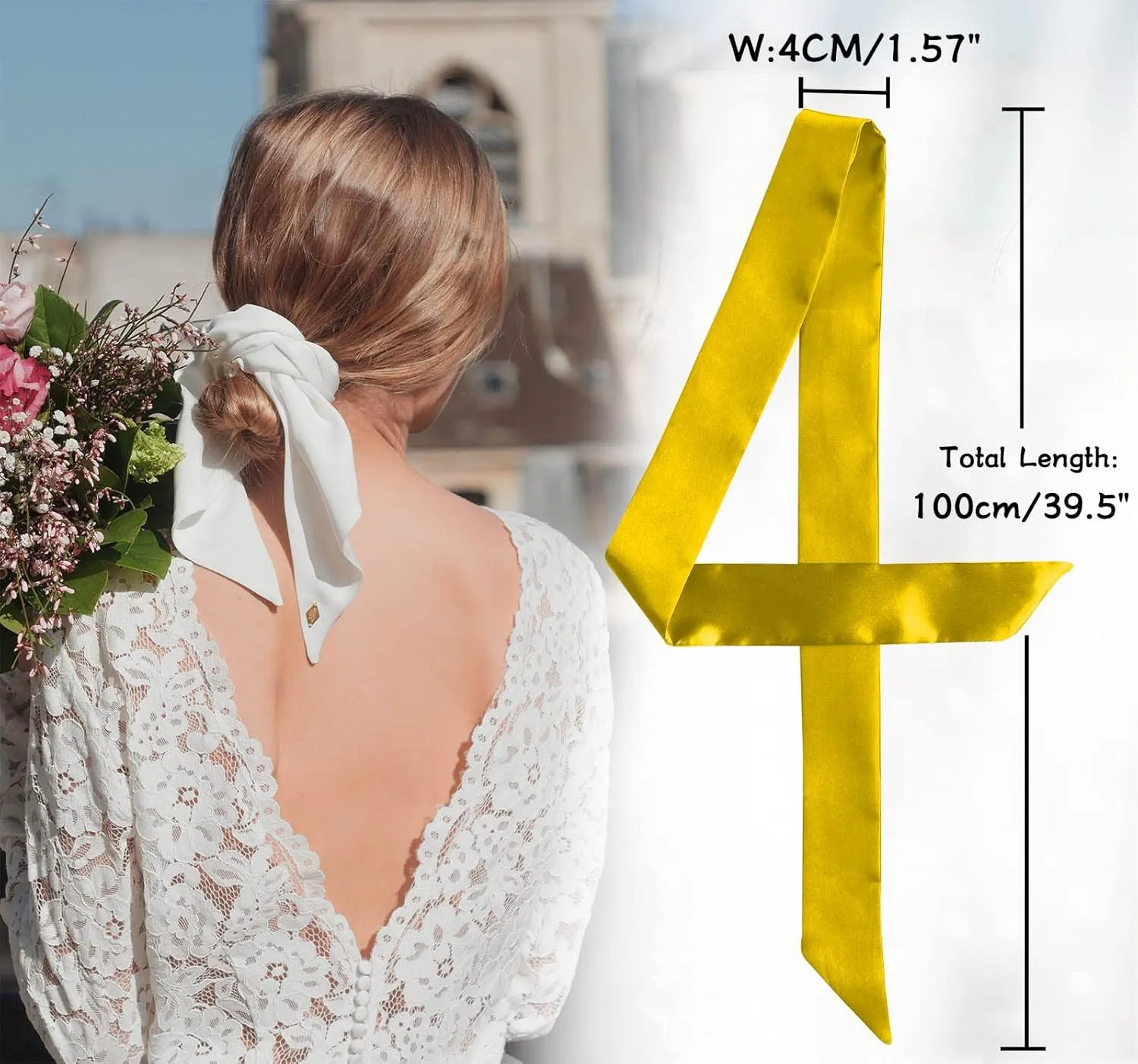 kcctoo Shiny Bag Scarfs for Women Handbag Handle Band Hair Neck Scarves Fashion Gifts