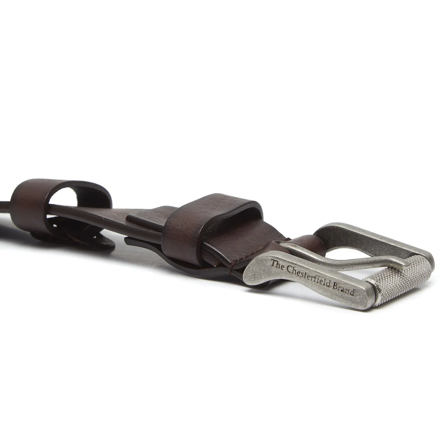 Leather Belt Brown Aayden