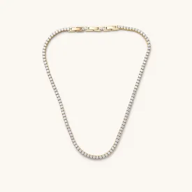 Sophie Tennis Necklace- Gold