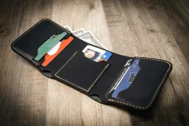 The Trinity Trifold Wallet - Black