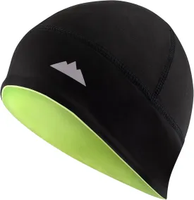 Tough Headwear Skull Cap - Skull Caps for Men and Women - Motorcycle Bike or Football Helmet Liner - Warm Mens Womens Head Liners - Running Beanie Hat - Reversible Black and Yellow