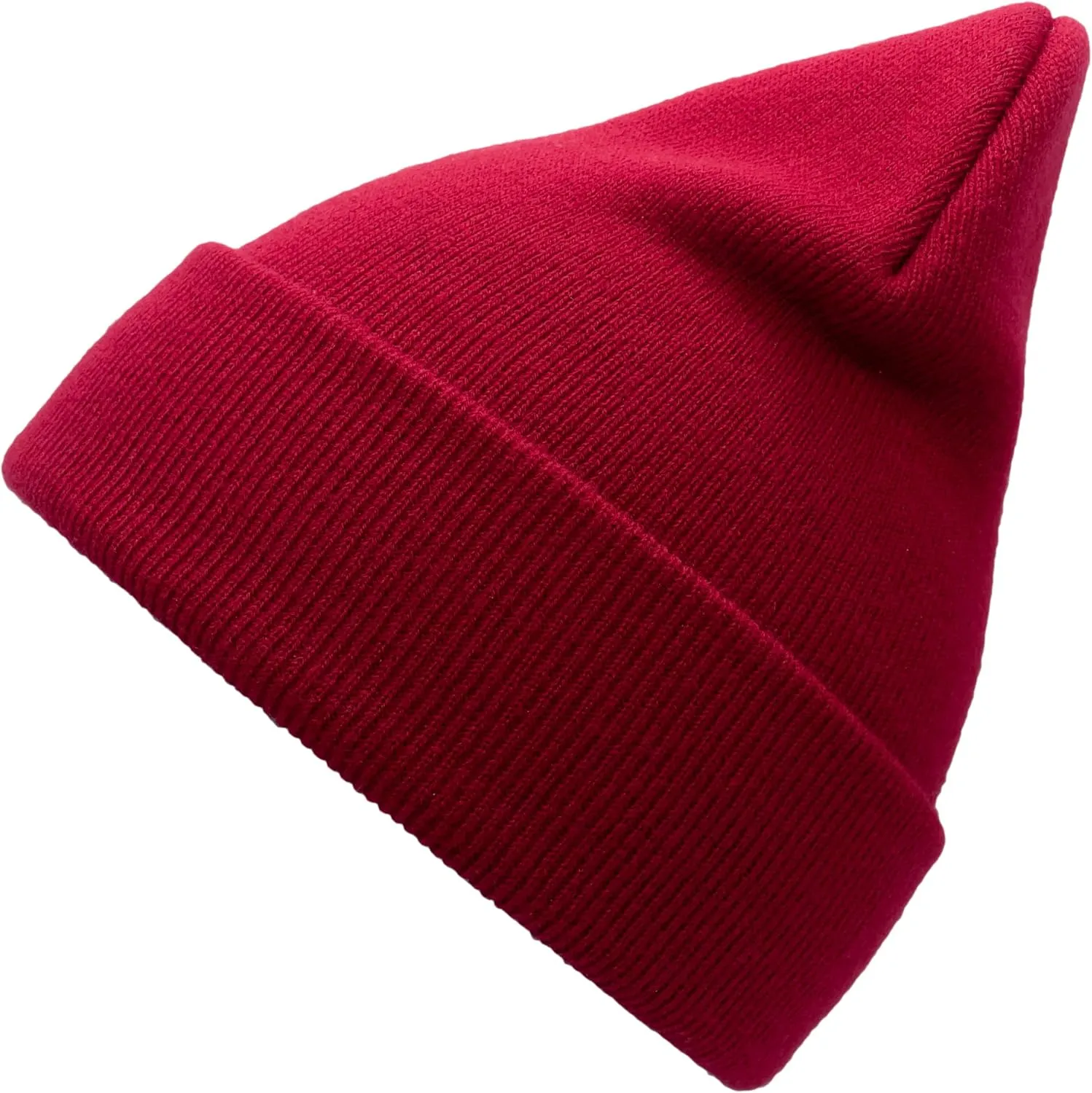 Unisex Knit Soft Warm Cuffed Beanie Hat Winter Camo Hats for Men Women