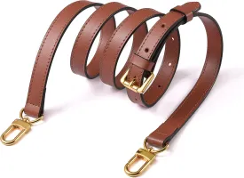 Vachetta Leather Adjustable Crossbody Strap for  women's crossbody handbags