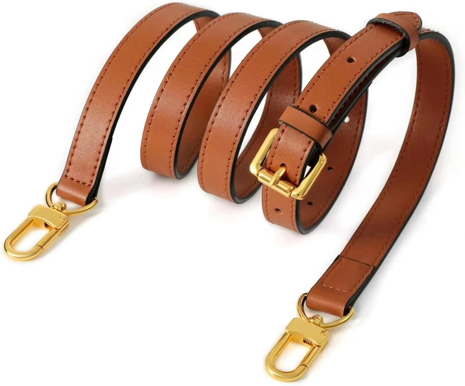 Vachetta Leather Adjustable Crossbody Strap for  women's crossbody handbags