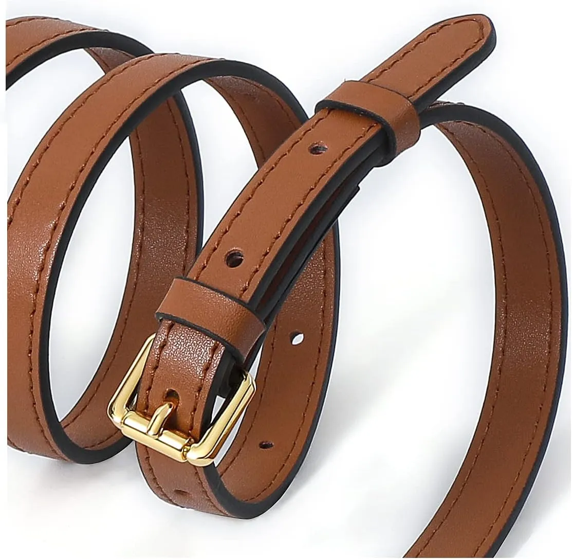 Vachetta Leather Adjustable Crossbody Strap for  women's crossbody handbags