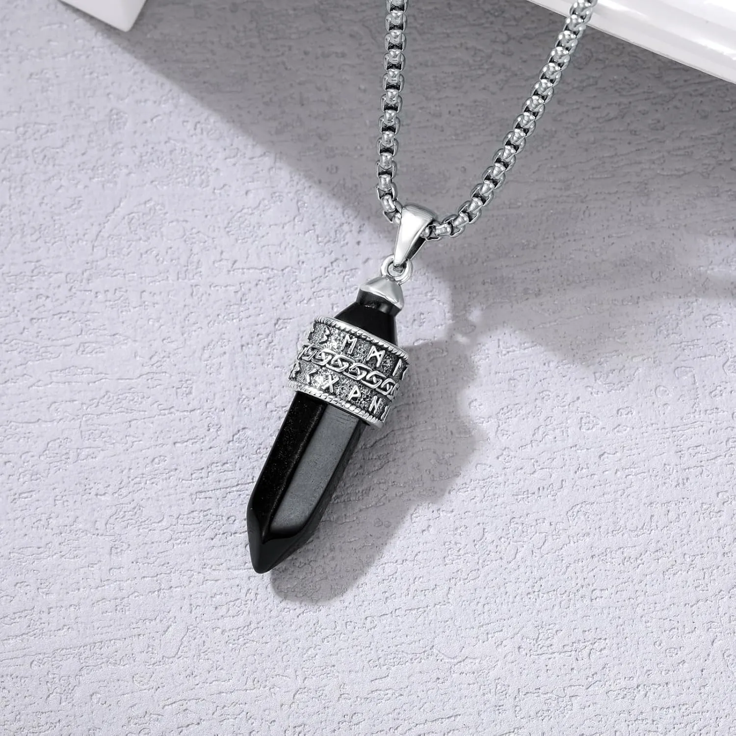 Viking Necklace 925 Sterling Silver Norse Nordic Jewelry for Men