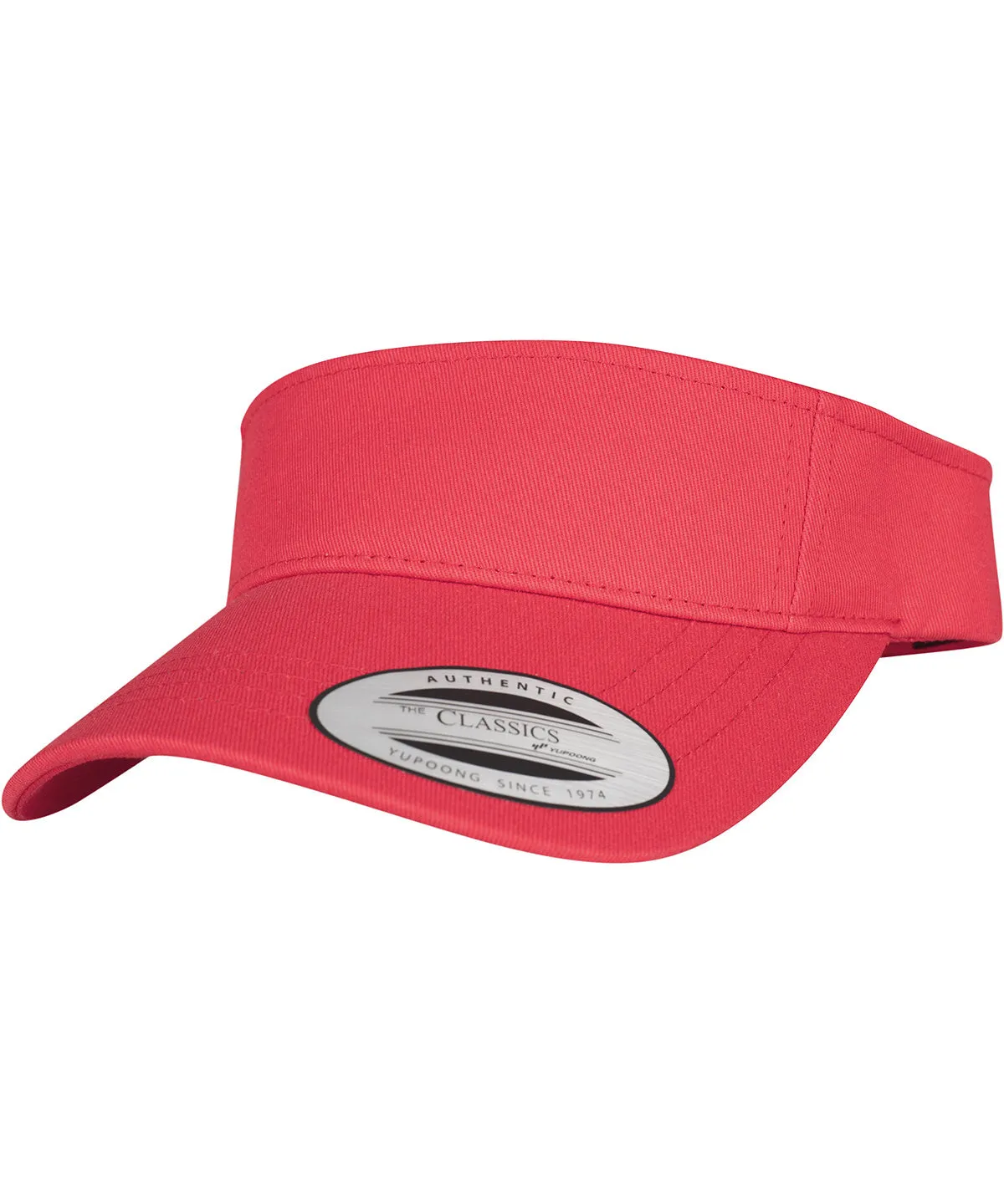 White - Curved visor cap (8888)