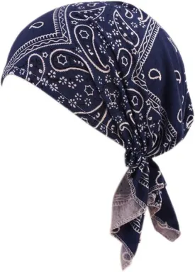 Women's Pre Tied Bandana Turban Head Scarf Chemo Beanie Headwraps Headwear Hair Hair Loss