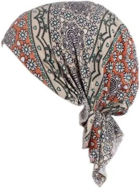 Women's Pre Tied Bandana Turban Head Scarf Chemo Beanie Headwraps Headwear Hair Hair Loss